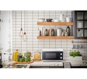 Sharp | Microwave Oven | YC-MS01E-S | Free standing | 20 L | 800 W | Silver