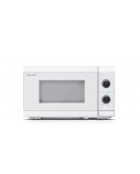 Sharp Microwave Oven  YC-MS01E-C Free standing 20 L 800 W  White