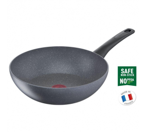 TEFAL | Pan | G1501972 Healthy Chef | Wok | Diameter 28 cm | Suitable for induction hob | Fixed handle