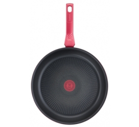 TEFAL | G2730672 | Daily Chef Pan | Frying | Diameter 28 cm | Suitable for induction hob | Fixed handle | Red