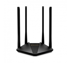 Mercusys | AC1200 Wireless Dual Band Gigabit Router | MR30G | 802.11ac | 867+300 Mbit/s | Mbit/s | Ethernet LAN (RJ-45) ports 2× Gigabit LAN Ports | Mesh Support No | MU-MiMO Yes | Antenna type 4× 5 dBi Fixed Omni-Directional Antennas | 24 month(s)