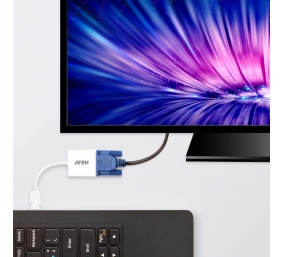 Aten DisplayPort to VGA Adapter | VC925