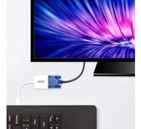 Aten Mini DisplayPort to VGA Adapter | VC920