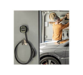 Wallbox | Pulsar Plus Electric Vehicle charger Type 2, 22kW | 22 kW | Wi-Fi, Bluetooth | Compact and powerfull EV Charging stastion - Smaller than a toaster, lighter than a laptop  Connect your charger to any smart device via Wi-Fi or Bluetooth and use th