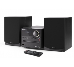 Sharp XL-B512(BK) Hi-Fi Micro System, CD/FM/USB/Bluetooth v5.0, 45W, Black | Sharp | Hi-Fi Micro System | XL-B512(BK) | Black | USB port | AUX in | Bluetooth | CD player | FM radio | Wireless connection