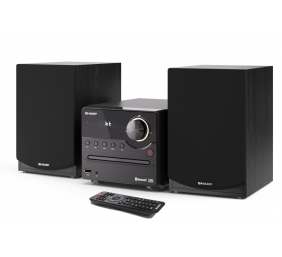 Sharp XL-B512(BK) Hi-Fi Micro System, CD/FM/USB/Bluetooth v5.0, 45W, Black Sharp | Hi-Fi Micro System | XL-B512(BK) | USB port | AUX in | Bluetooth | CD player | Black | FM radio | Wireless connection