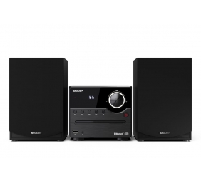 Sharp XL-B512(BK) Hi-Fi Micro System, CD/FM/USB/Bluetooth v5.0, 45W, Black Sharp | Hi-Fi Micro System | XL-B512(BK) | USB port | AUX in | Bluetooth | CD player | Black | FM radio | Wireless connection