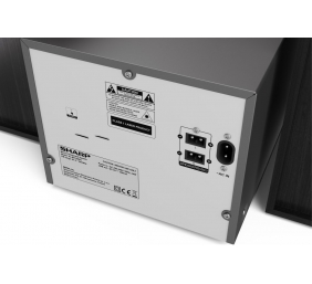 Sharp XL-B512(BK) Hi-Fi Micro System, CD/FM/USB/Bluetooth v5.0, 45W, Black | Sharp | Hi-Fi Micro System | XL-B512(BK) | Black | USB port | AUX in | Bluetooth | CD player | FM radio | Wireless connection