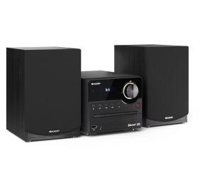Sharp XL-B512(BK) Hi-Fi Micro System, CD/FM/USB/Bluetooth v5.0, 45W, Black | Sharp | Hi-Fi Micro System | XL-B512(BK) | Black | USB port | AUX in | Bluetooth | CD player | FM radio | Wireless connection