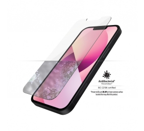 PanzerGlass | Clear Screen Protector | Apple | iPhone 13 Mini | Tempered glass | Antibacterial glass; Resistant to scratches and bacteria; Shock absorbing; Easy to install