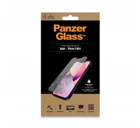 PanzerGlass | Clear Screen Protector | Apple | iPhone 13 Mini | Tempered glass | Antibacterial glass; Resistant to scratches and bacteria; Shock absorbing; Easy to install