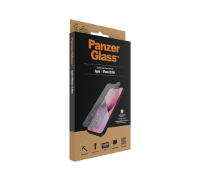 PanzerGlass | Clear Screen Protector | Apple | iPhone 13 Mini | Tempered glass | Antibacterial glass; Resistant to scratches and bacteria; Shock absorbing; Easy to install
