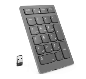 Lenovo | Professional | Go Wireless Numeric Keypad | Numeric Keypad | Wireless | N/A | Storm Grey
