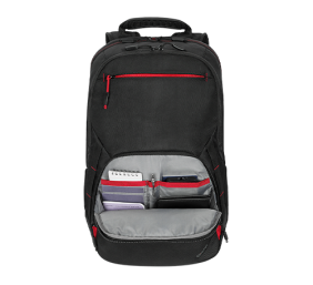Lenovo | ThinkPad Essential Plus 15.6-inch Backpack (Sustainable & Eco-friendly, made with recycled PET: Total 28% Exterior: 60%) | Essential | Backpack | Black | 15.6 "