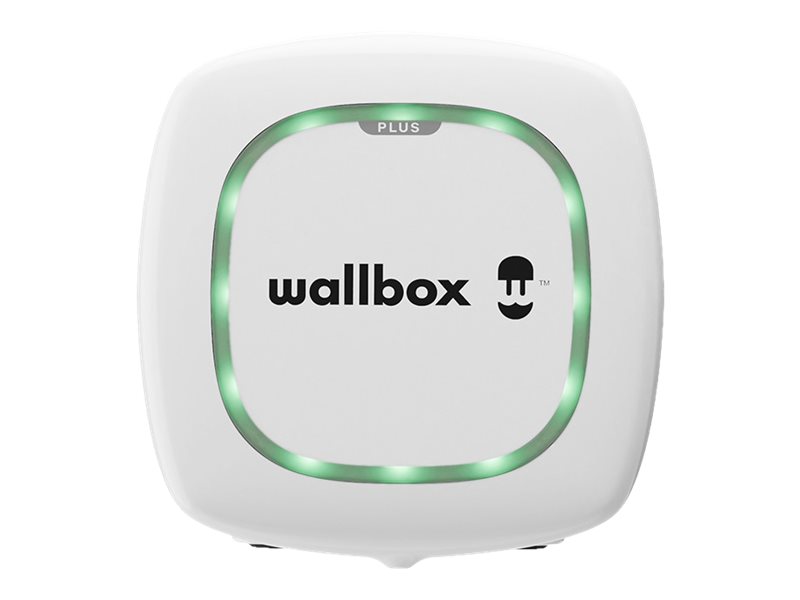 Wallbox | Pulsar Plus Electric Vehicle charger, 7 meter cable Type 2 | 22 kW | Wi-Fi, Bluetooth | Compact and powerfull EV Charging stastion - Smaller than a toaster, lighter than a laptop  Connect your charger to any smart device via Wi-Fi or Bluetooth a