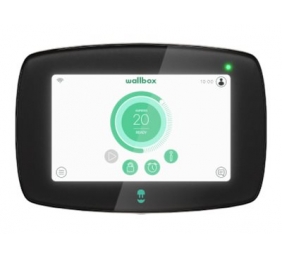 Wallbox | Commander 2 Electric Vehicle charger, 7 meter cable Type 2 | 22 kW | Wi-Fi, Bluetooth, Ethernet, 4G (optional) | Premium feel charging station equiped with 7” Touchscreen for Public and Private charging scenarios. Like all other Wallbox models i