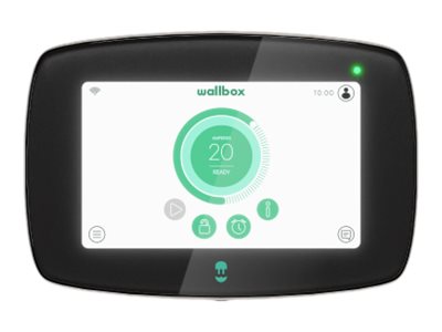 Wallbox | Commander 2 Electric Vehicle charger, 5 meter cable Type 2 | 22 kW | Wi-Fi, Bluetooth, Ethernet, 4G (optional) | Premium feel charging station equiped with 7” Touchscreen for Public and Private charging scenarios. Like all other Wallbox models i