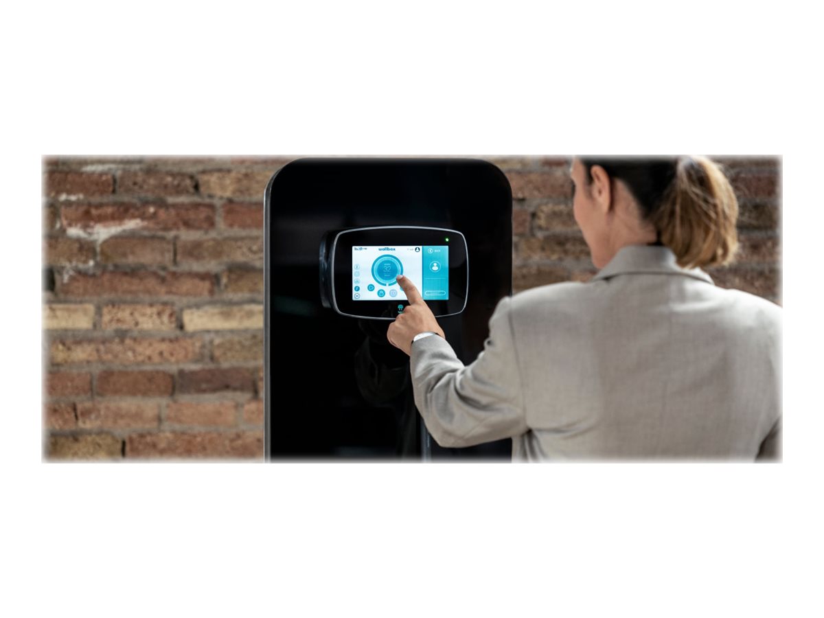 Wallbox | Commander 2 Electric Vehicle charger, 5 meter cable Type 2 | 22 kW | Wi-Fi, Bluetooth, Ethernet, 4G (optional) | Premium feel charging station equiped with 7” Touchscreen for Public and Private charging scenarios. Like all other Wallbox models i