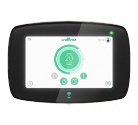 Wallbox | Commander 2 Electric Vehicle charger, 5 meter cable Type 2 | 22 kW | Wi-Fi, Bluetooth, Ethernet, 4G (optional) | Premium feel charging station equiped with 7” Touchscreen for Public and Private charging scenarios. Like all other Wallbox models i