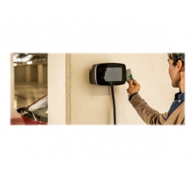 Wallbox | Commander 2 Electric Vehicle charger, 5 meter cable Type 2 | 22 kW | Wi-Fi, Bluetooth, Ethernet, 4G (optional) | Premium feel charging station equiped with 7” Touchscreen for Public and Private charging scenarios. Like all other Wallbox models i