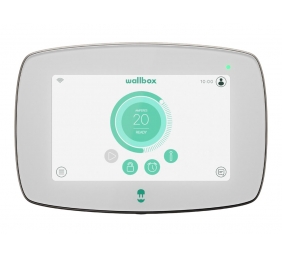 Wallbox | Commander 2 Electric Vehicle charger, 5 meter cable Type 2 | 22 kW | Wi-Fi, Bluetooth, Ethernet, 4G (optional) | Premium feel charging station equiped with 7” Touchscreen for Public and Private charging scenarios. Like all other Wallbox models i