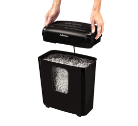 Powershred | 6M | Black | 13 L | Credit cards shredding | dB | Paper handling standard/output 6 sheets per pass | Mini-Cut Shredder | Warranty 24 month(s)