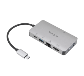 Targus USB-C DP Alt Mode Single Video 4K HDMI/VGA Docking Station with 100W PD Pass-Thru | Targus