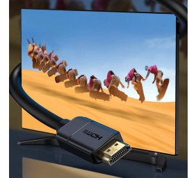 Kabelis HDMI-HDMI kištukai 2.0m (HDMI 2.0) juodas 4K 60Hz, BASEUS