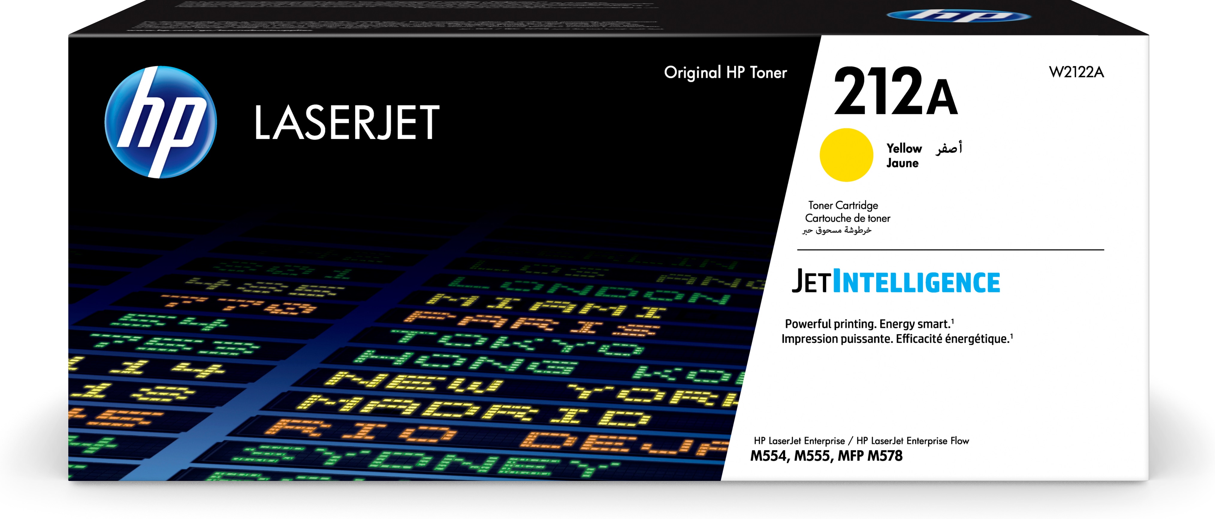 Hewlett-Packard 212A W2122A, geltona kasetė