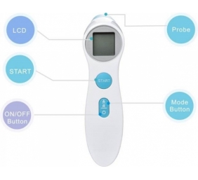 Termometras careID DET-306 bekontaktis, skaitmeninis