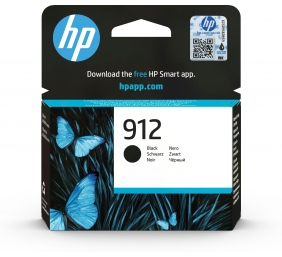 Hewlett-Packard 912 (3YL80AE), juoda kasetė