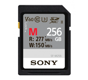 Atminties kortelė Sony SDXC Professional 256GB Class 10 UHS-II | Sony | SF-M Series UHS-II SDXC Memory Card | SFG2M | 256 GB | SDXC | Flash memory class 10