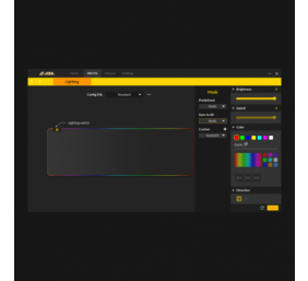 Aukey RGB Mouse Pad KM-P6 800 x 300 x 3 mm, Black