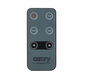 Camry | CR 7721 | Convection glass heater LCD with remote control | 1500 W | Number of power levels 2 | White | N/A