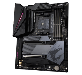Gigabyte X570S AORUS PRO AX 1.1 M/B  Processor family AMD, Processor socket AM4, DDR4 DIMM, Memory slots 4, Supported hard disk drive interfaces 	SATA, M.2, Number of SATA connectors 6, Chipset AMD X570, ATX