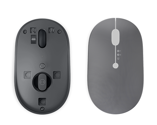Lenovo | Go Wireless Multi-Device Mouse | Storm Grey