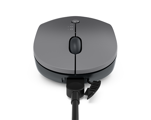 Lenovo | Go Wireless Multi-Device Mouse | Storm Grey