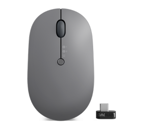 Lenovo | Go Wireless Multi-Device Mouse | Storm Grey