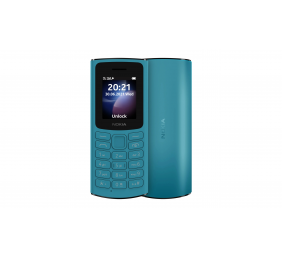 Nokia 105 DS TA-1378 Blue, 1.8 ", TFT, 0.048 MB, Dual SIM, Nano Sim, 3G, USB version Micro, 1020 mAh