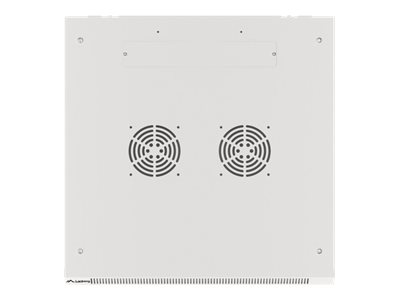 Lanberg | Rack cabinet 19" wall-mount 12U/600x450 for self-assembly with metal door (flat pack) | WF01-6412-00S | Grey