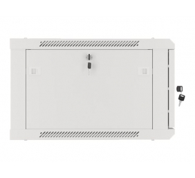 Lanberg | Rack cabinet 19" wall-mount 12U/600x450 for self-assembly with metal door (flat pack) | WF01-6412-00S | Grey