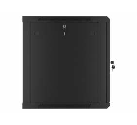 LANBERG Wall mount 19i 12U 600x600 black