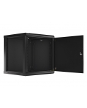 LANBERG Wall mount 19i 12U 600x600 black