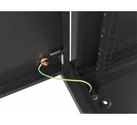 LANBERG Wall mount 19i 12U 600x600 black