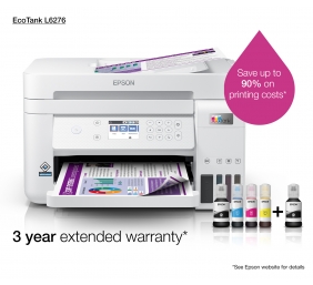 Epson Multifunctional printer | EcoTank L6276 | Inkjet | Colour | 3-in-1 | Wi-Fi | White