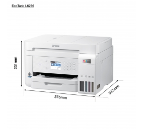 Epson Multifunctional printer | EcoTank L6276 | Inkjet | Colour | 3-in-1 | Wi-Fi | White