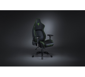 Razer Iskur Ergonomic Gaming Chair PVC Leather; Metal; Plywood | Black/Green