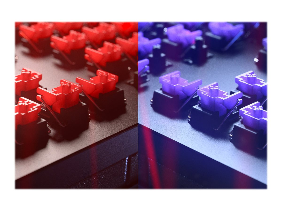 Razer | Huntsman V2 Optical Gaming Keyboard | Gaming keyboard | Wired | RGB LED light | NORD | Clicky Purple Switch | Black