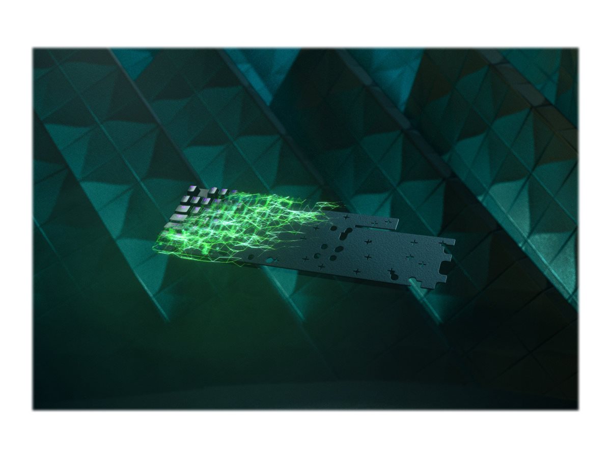 Razer | Huntsman V2 Optical Gaming Keyboard | Gaming keyboard | Wired | RGB LED light | NORD | Clicky Purple Switch | Black