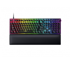 Razer | Huntsman V2 Optical Gaming Keyboard | Gaming keyboard | Wired | RGB LED light | NORD | Clicky Purple Switch | Black